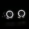 Spec-D Tuning 99-01 Bmw E46 3 Series Halo Projector Black Housing 4 Door Sedan LHP-E46994JM-TM - alternate 4